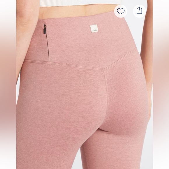 VUORI Clean Elevation Performance Legging pink size large - Picture 16 of 16